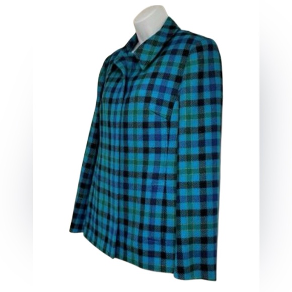 Carlisle Plaid Wool Blazer - Picture 2 of 7